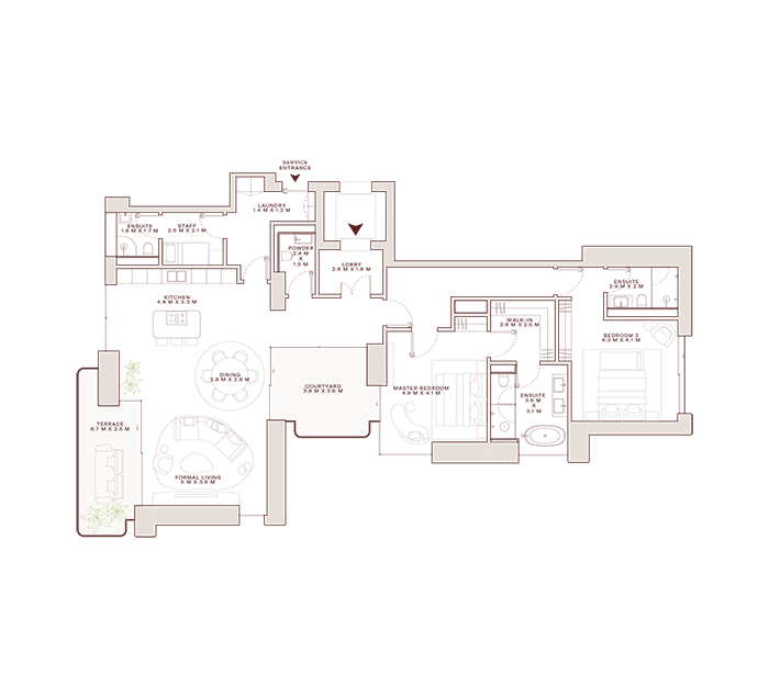 Solaya by Meraas, Дубай | Частные резиденции у моря